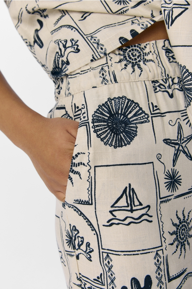 OBJEMBER HW SHORTS 139 23046800 SANDSHELL/SKY CAPTAIN